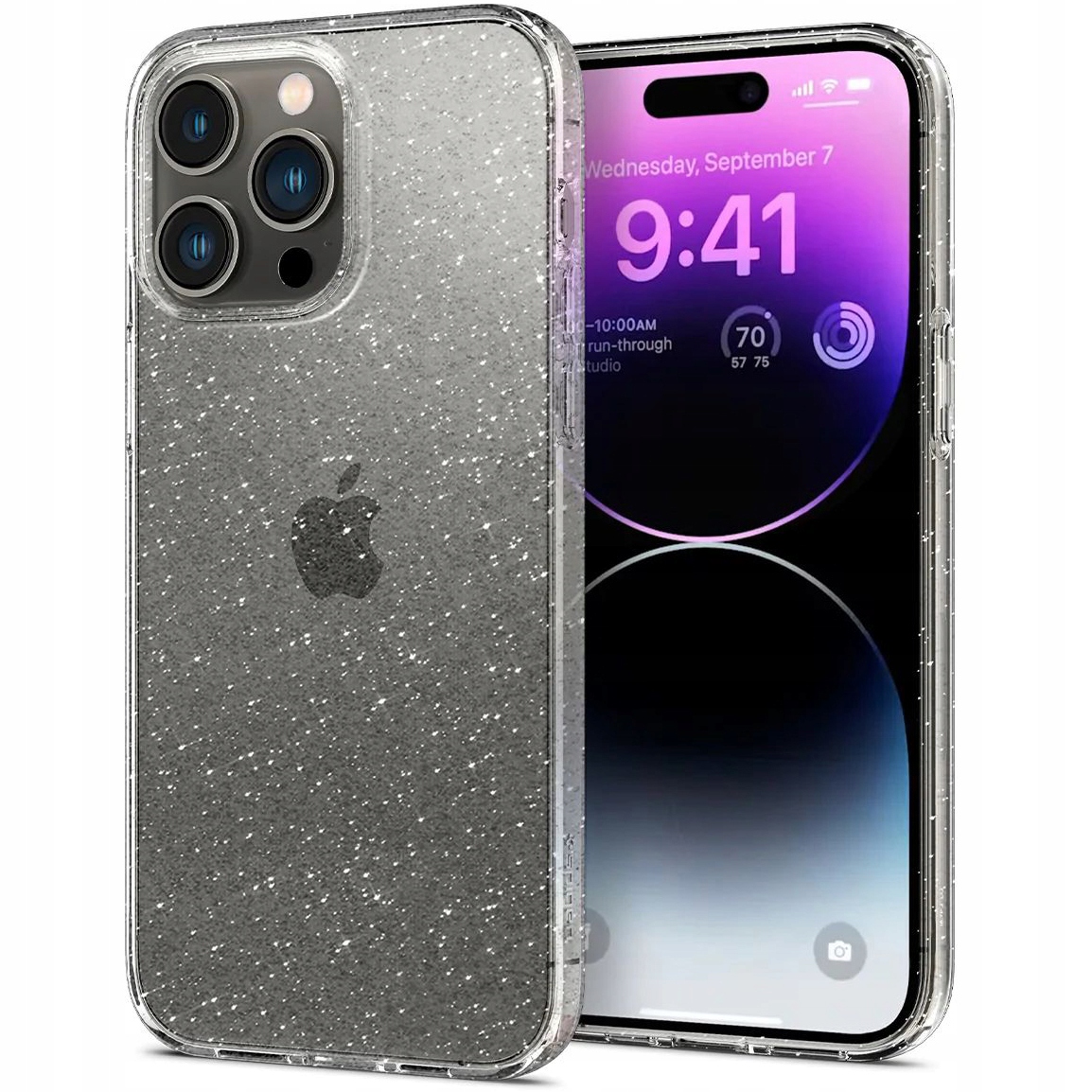 Spigén späť pre Apple iPhone 14 Pro Liquid Crystal G bezfarebný