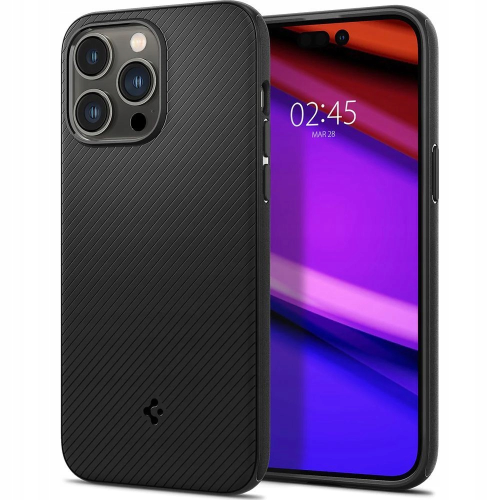 Spigén späť na iPhone 14 Pro Magic Armor Black