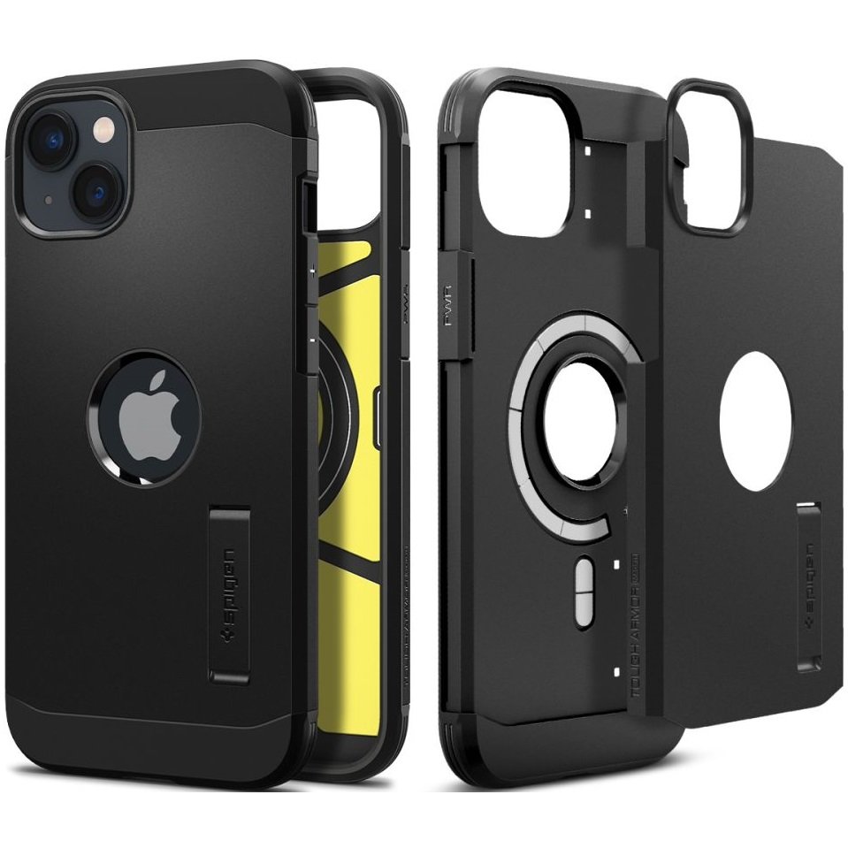 Spigen's Back to iPhone 14 Tough Armor Black
