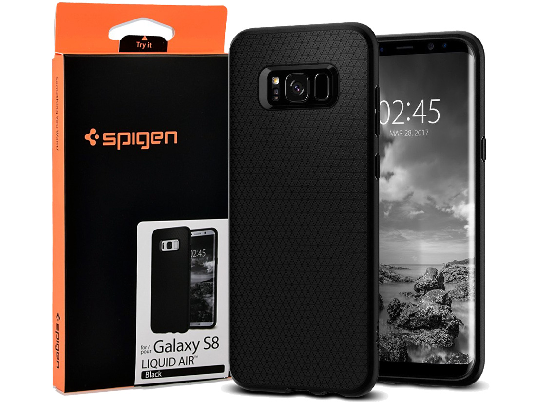 Spigén je chrbtom k Galaxy S8 Liquid Air Black