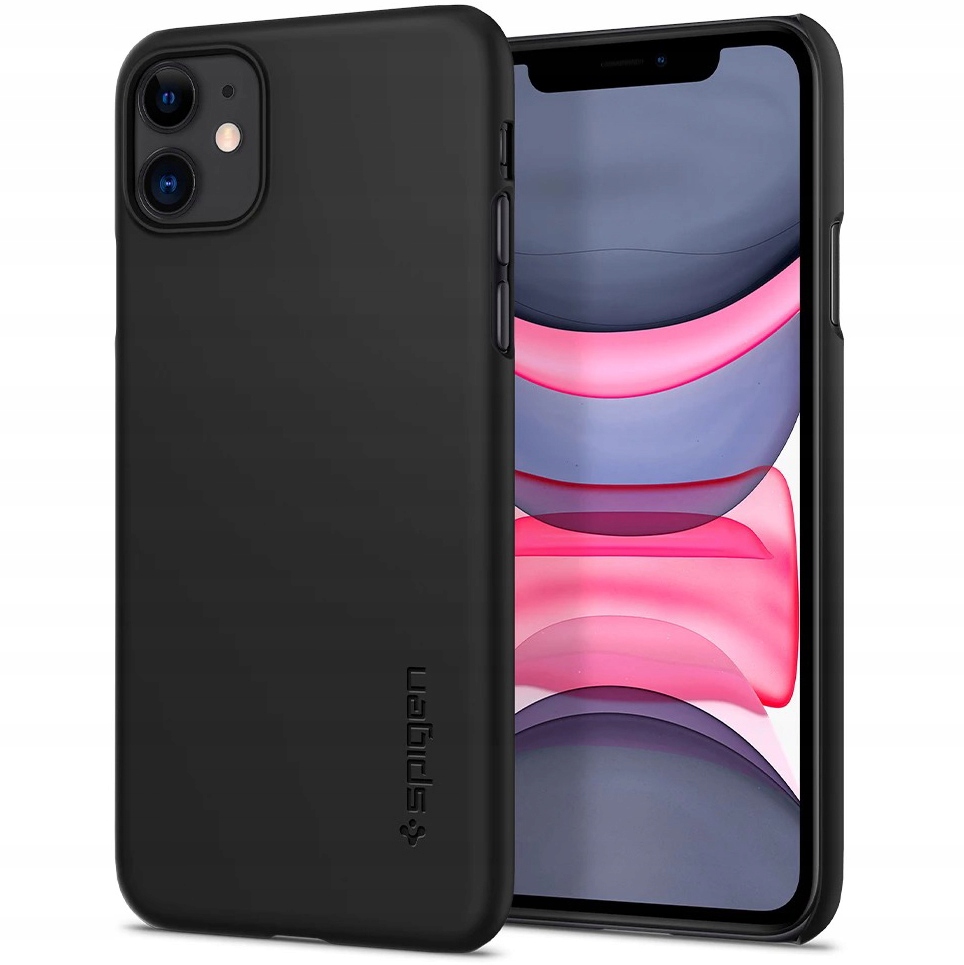 Spigen's Back to iPhone 11 tenká čierna