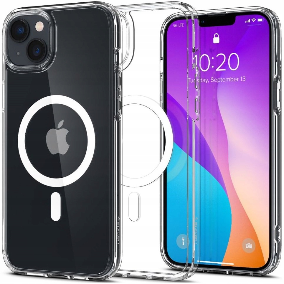 Spigén späť pre iPhone 14 plus ultra hybridná biela