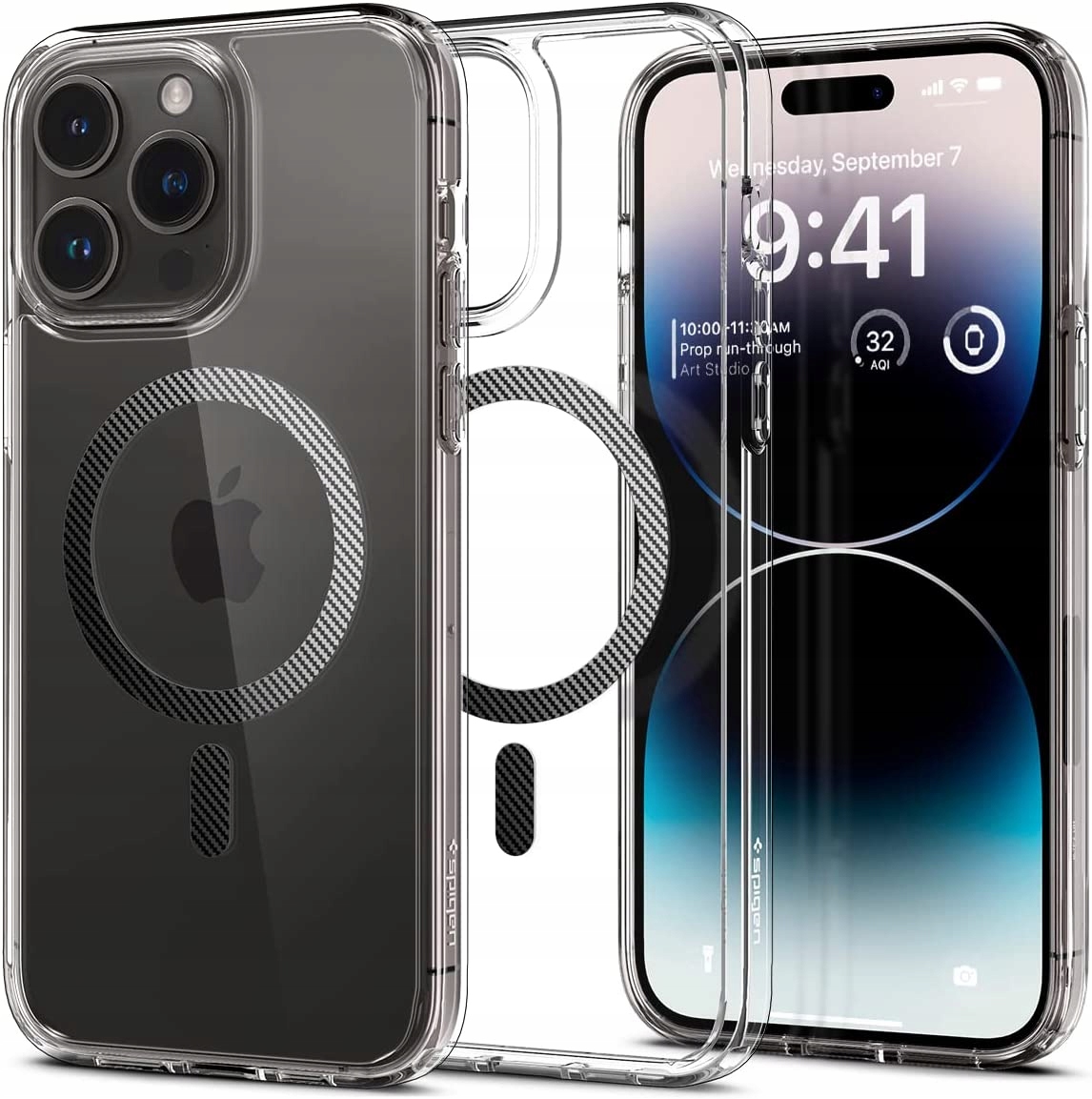 Spigén späť do Apple iPhone 14 Pro Black