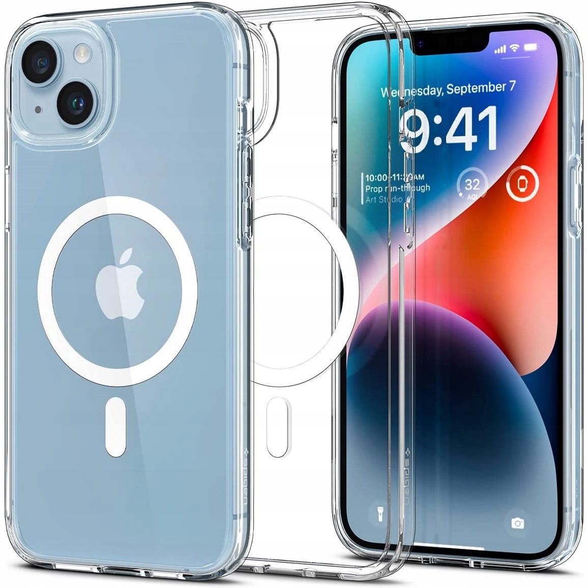 Spigén späť do Apple iPhone 14 Ultra Hybrid White