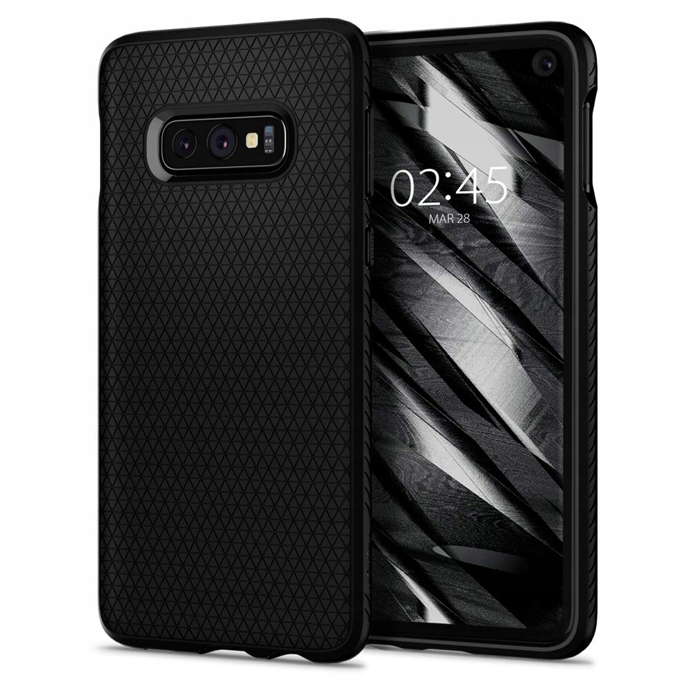 Spigén späť pre Galaxy S10E kvapalný vzduch čierny
