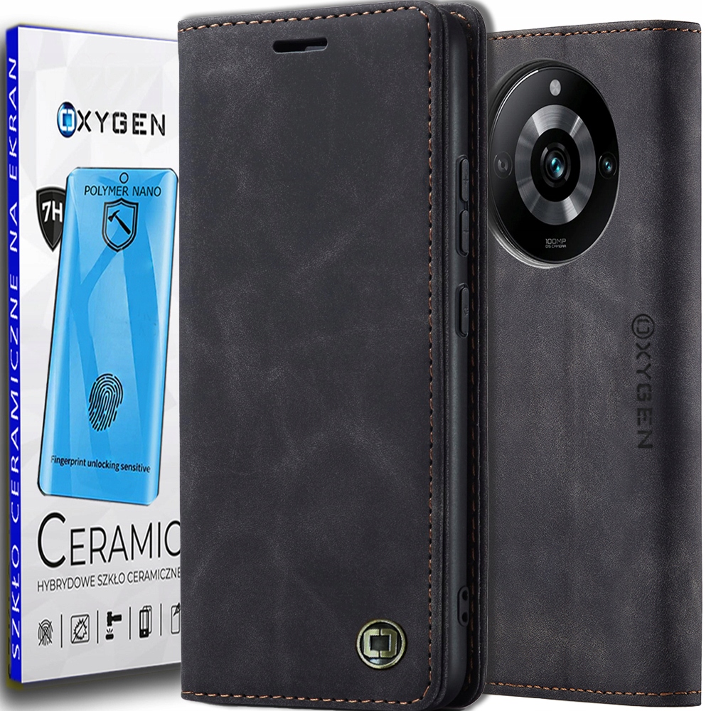 OXYGEN rám (nárazník) pre Realme 11 PRO / 11 PRO PLUS 5G Book Black