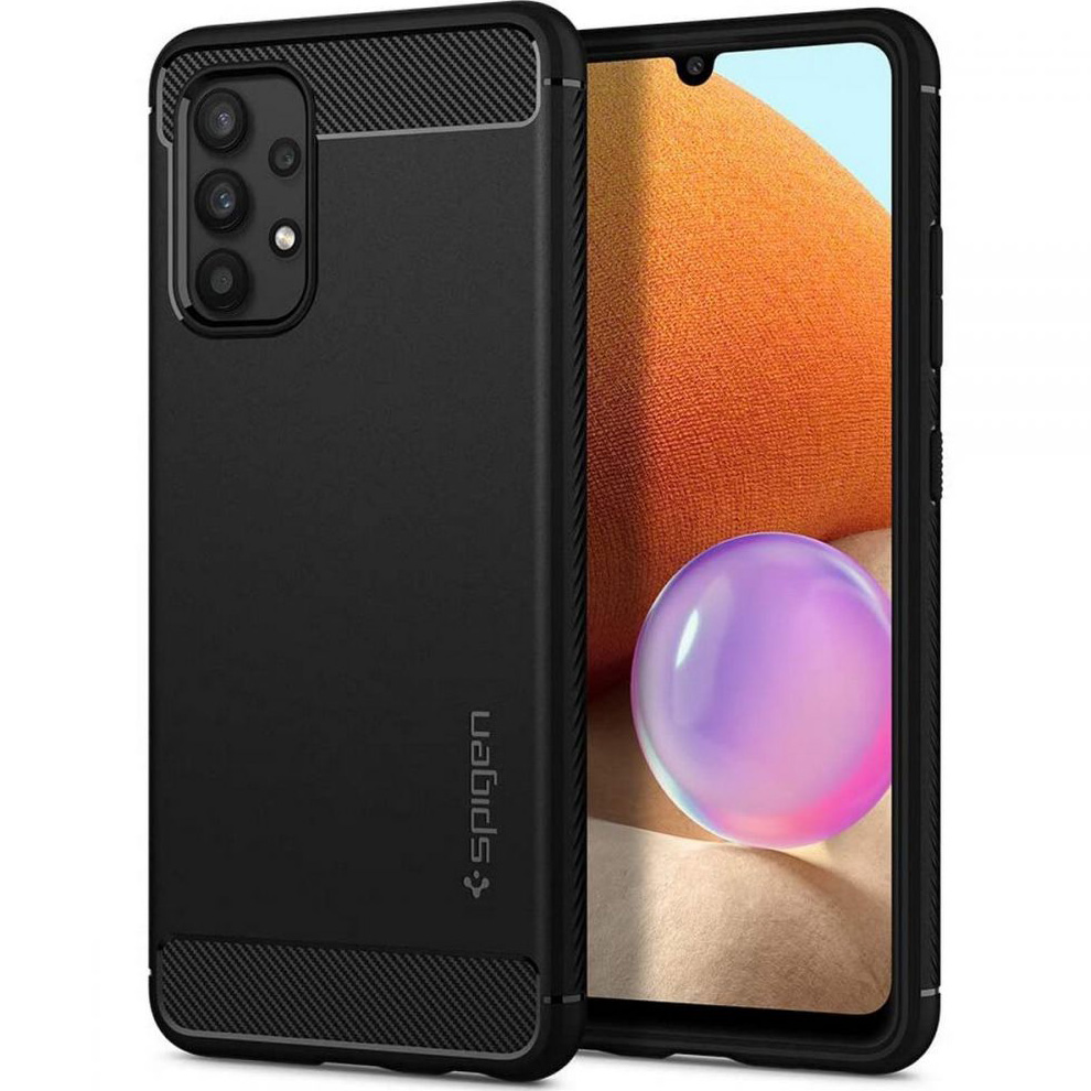 Spigén späť pre Galaxy A32 4G Rugged Armor Black