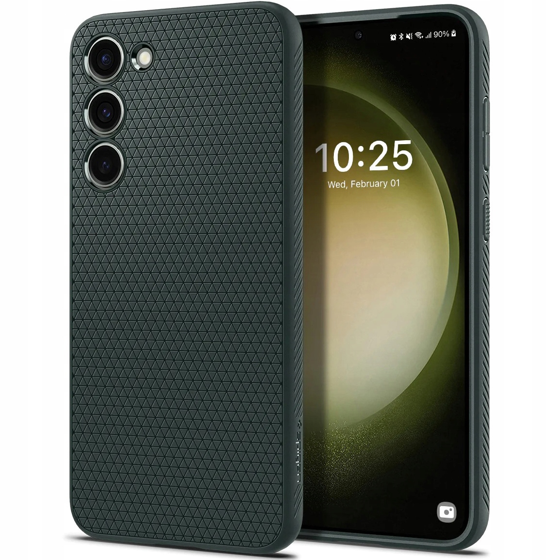 Spigen Liquid Air chrbty pre Samsung Galaxy S23, čierne