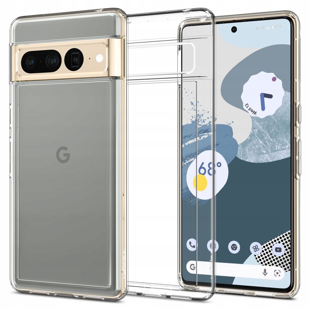 Spigén späť na Google Pixel 7 Pro Ultra Hybrid bezfarebný