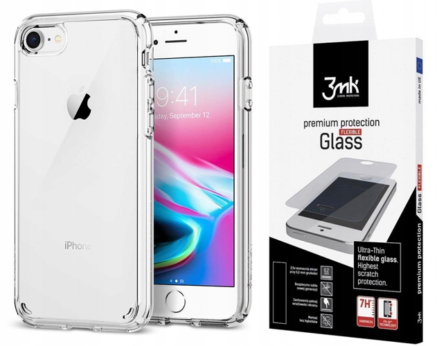 Spigén späť pre Apple iPhone 7/8 ultra bezfarebný