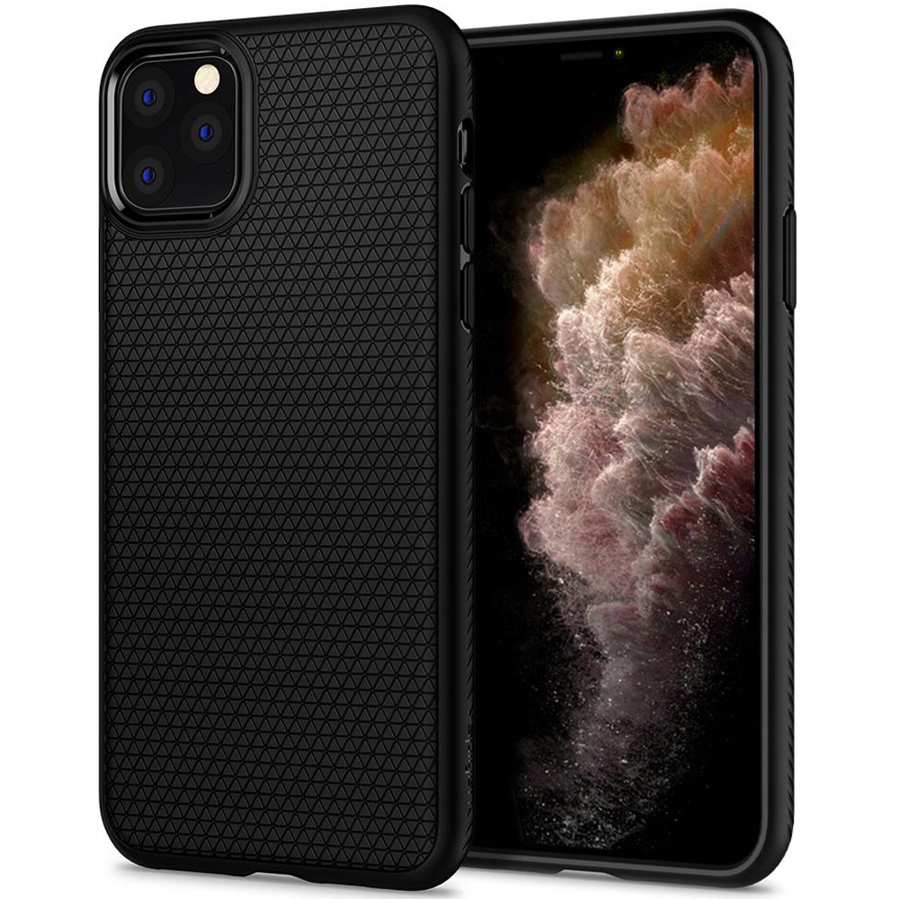 Spigén späť na iPhone 11 Pro Liquid Air Black