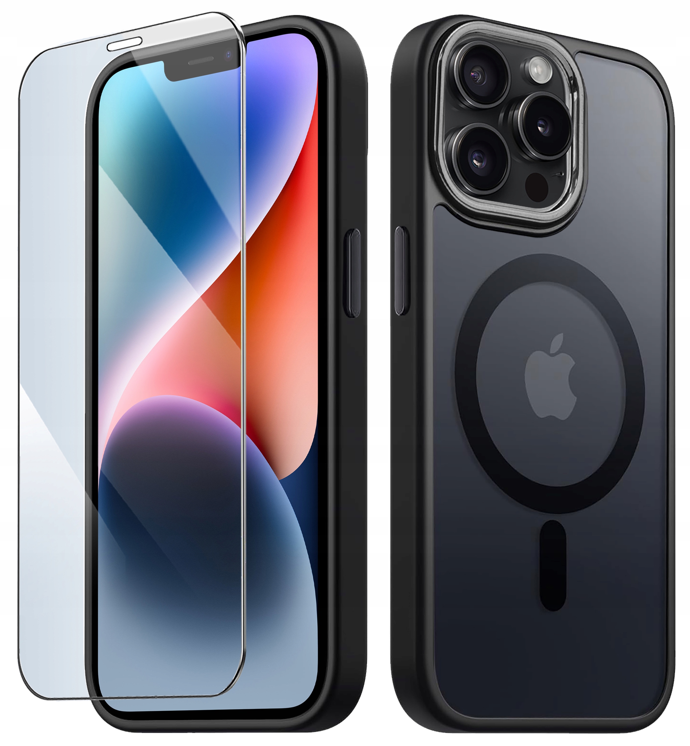 KrainaGSM zadná časť pre Apple Case pre iPhone 11 Pro MAGSAFE MATT PREMIUM black