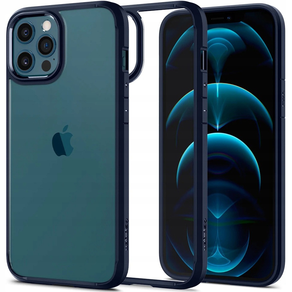 Spigén späť pre iPhone 12/12 Pro Ultra Hybrid Navy Blue
