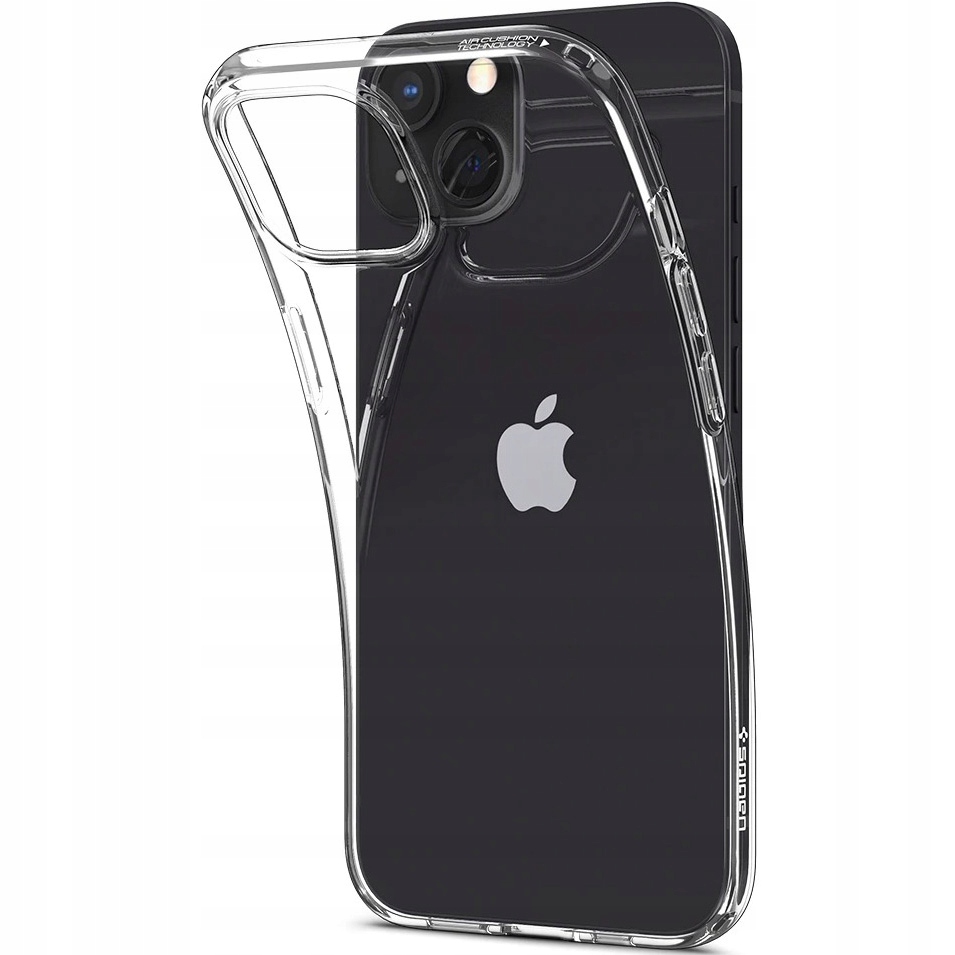 Chrbát Spigen Liquid Crystal pre iPhone 13 Mini, bezfarebný