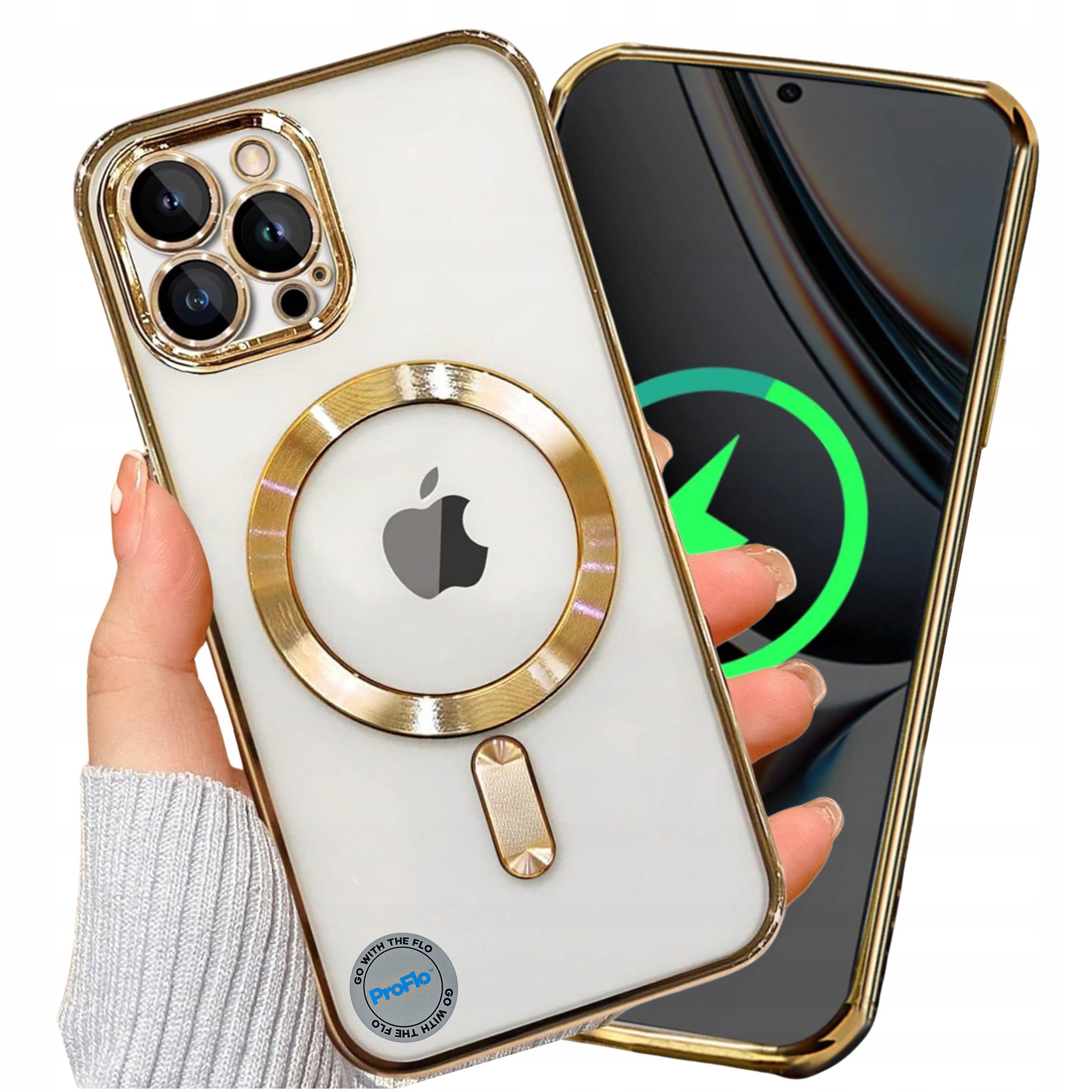 Zadná strana ProFlo pre Apple iPhone 13 Pro Max s bezfarebným okrajom