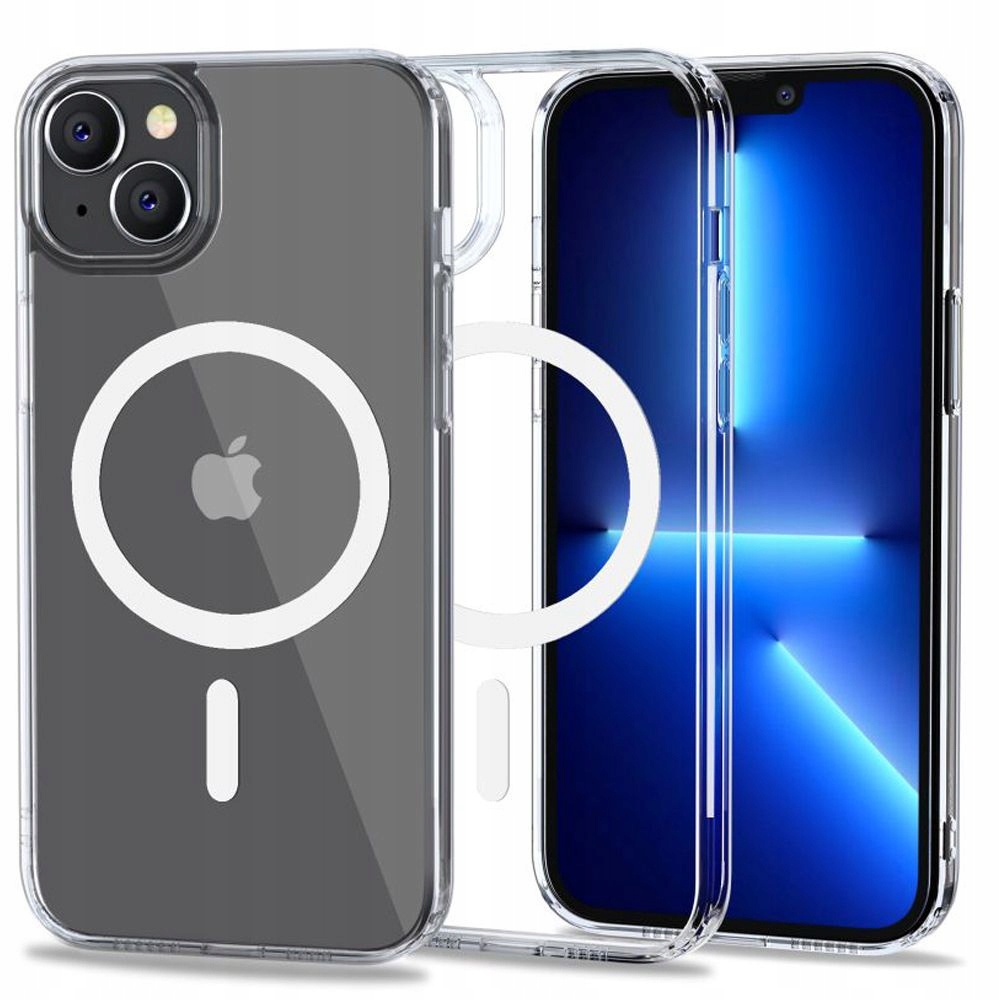 Tech-protect späť pre iPhone 14 max flexair bezfarebná geometrická
