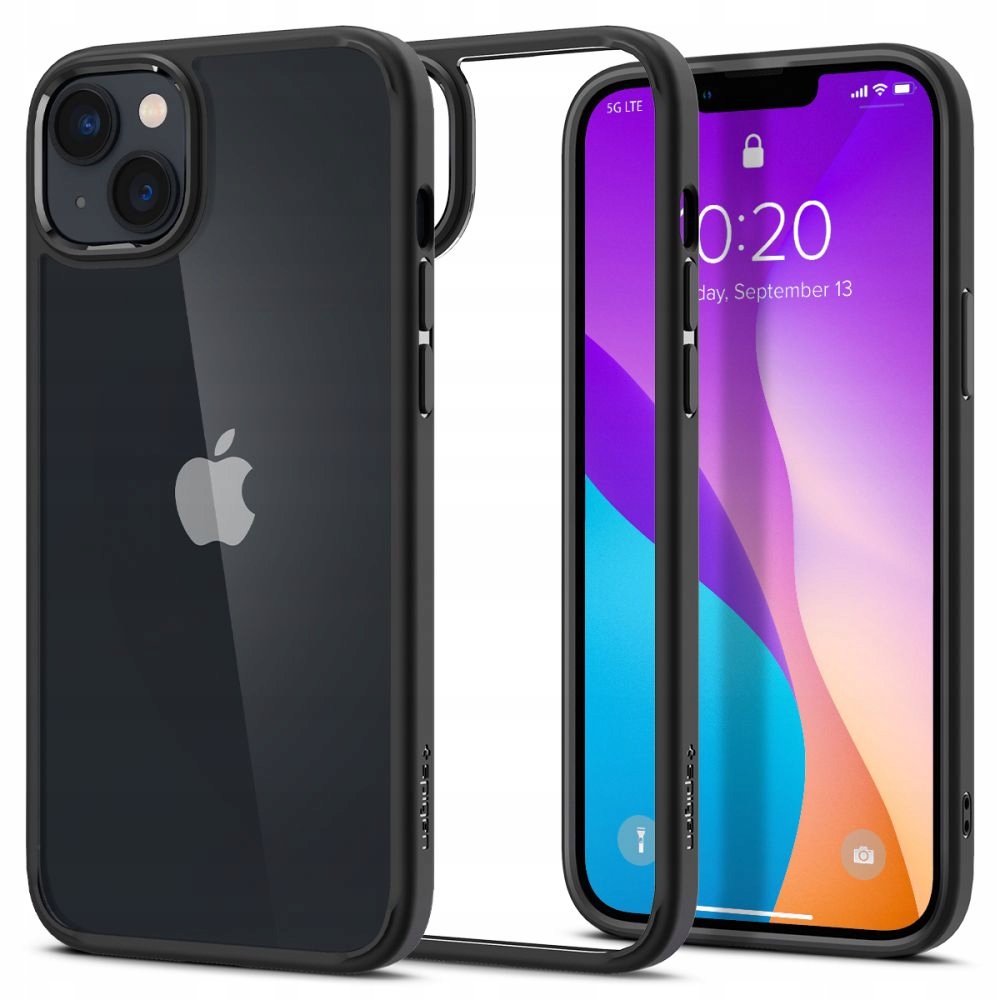 Spigén späť do Apple iPhone 14 Ultra Hybrid Black