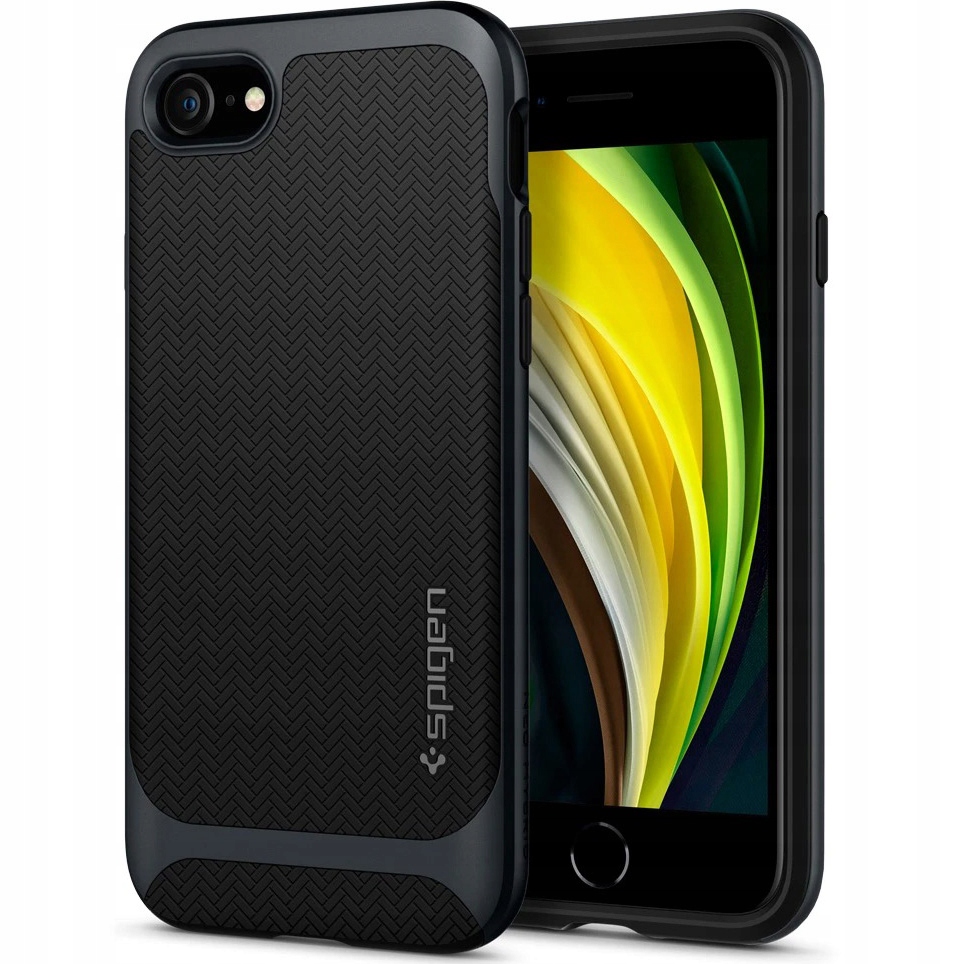 Spigén späť pre iPhone SE 2022/2020, 8/7 Neo Hybrid Black