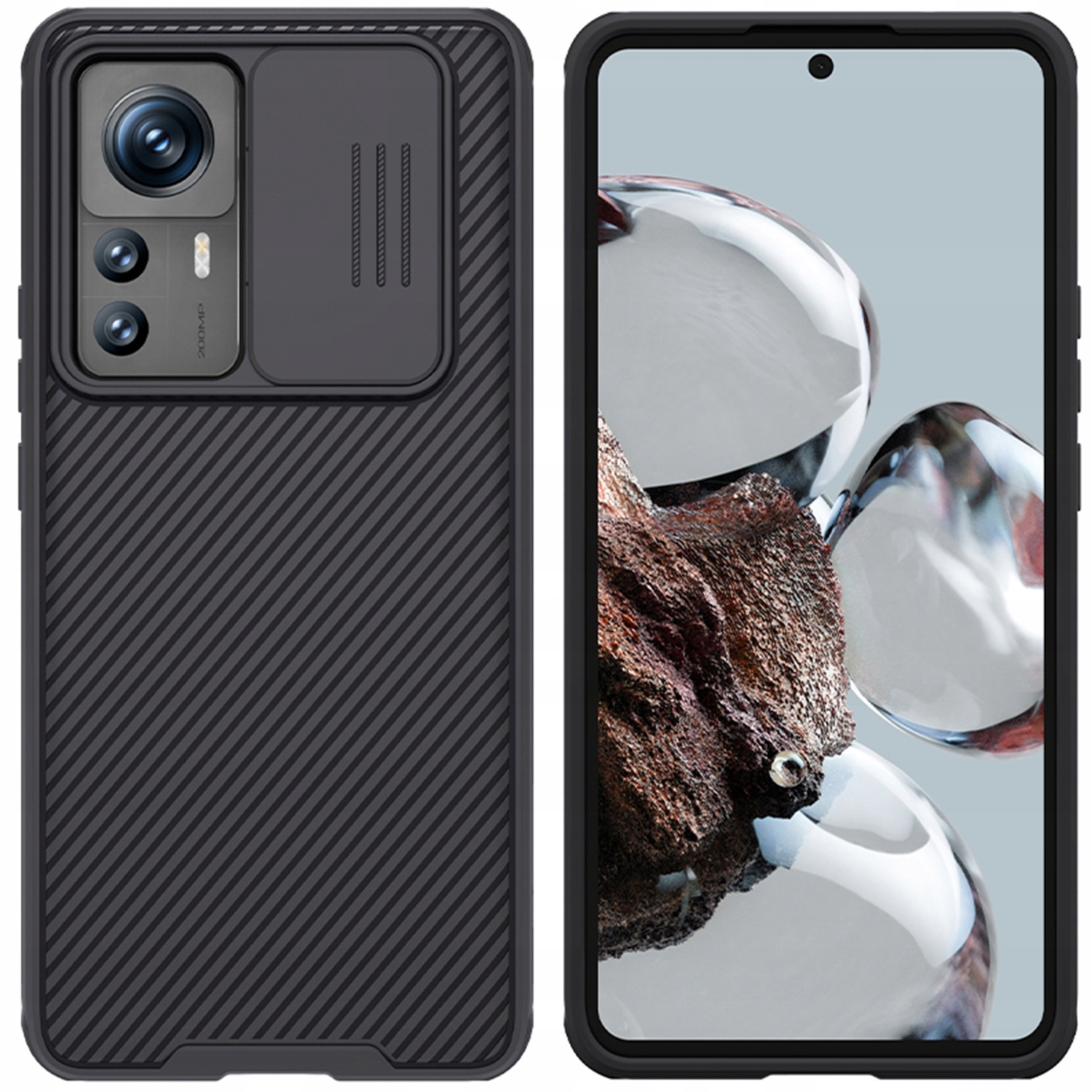 Nillkin späť na Xiaomi 12t Pro Camshield Pro Blue