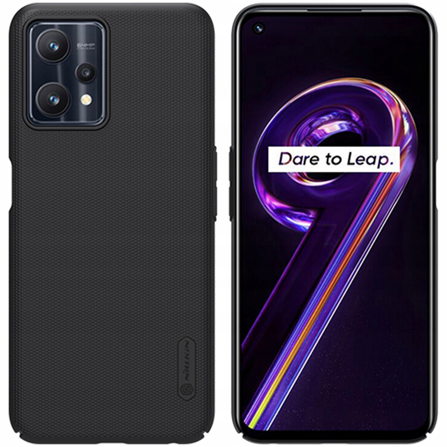 Nillkin späť do Realme 9 Pro Frosted Shield Black