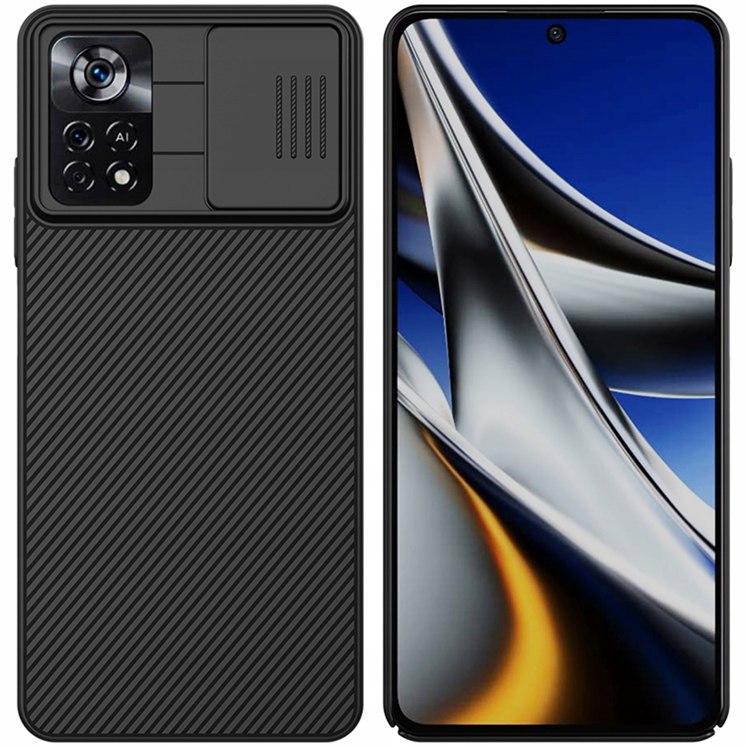 Nillkin späť na Xiaomi POCO X4 PRO 5G CASE BLACK