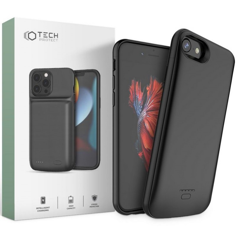 Tech-Protect Back pre iPhone 6/6s/7/8/SE 2020 Čierna