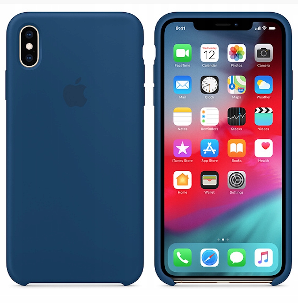 Chrbty IPH pre iPhone XS / iPhone X Navy Blue