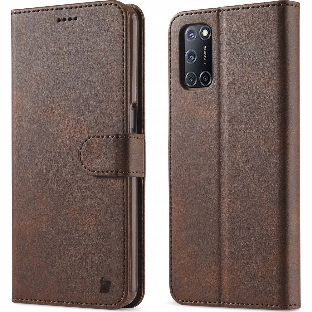 Puzdro s hnedou klapkou Oppo Reno 5 5 g / 5k