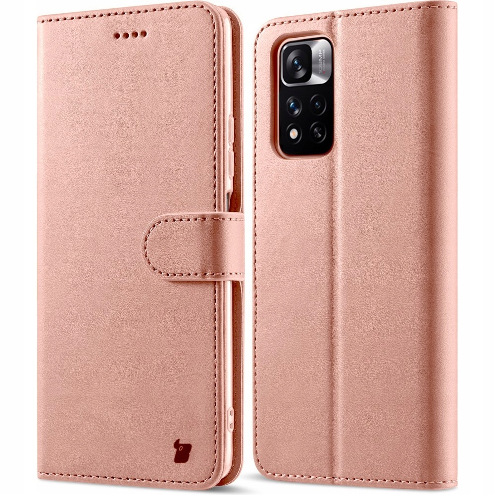 Puzdro na bizonovú klapku pre Xiaomi Redmi Note 11 Pro+ 5G Peňaženka Pink