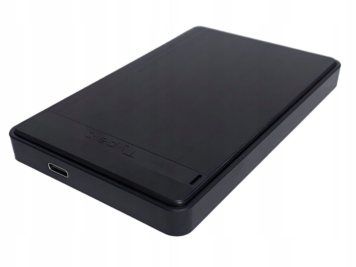 Externý HDD 1TB USB-C 2,5'' prenosný disk, čierny