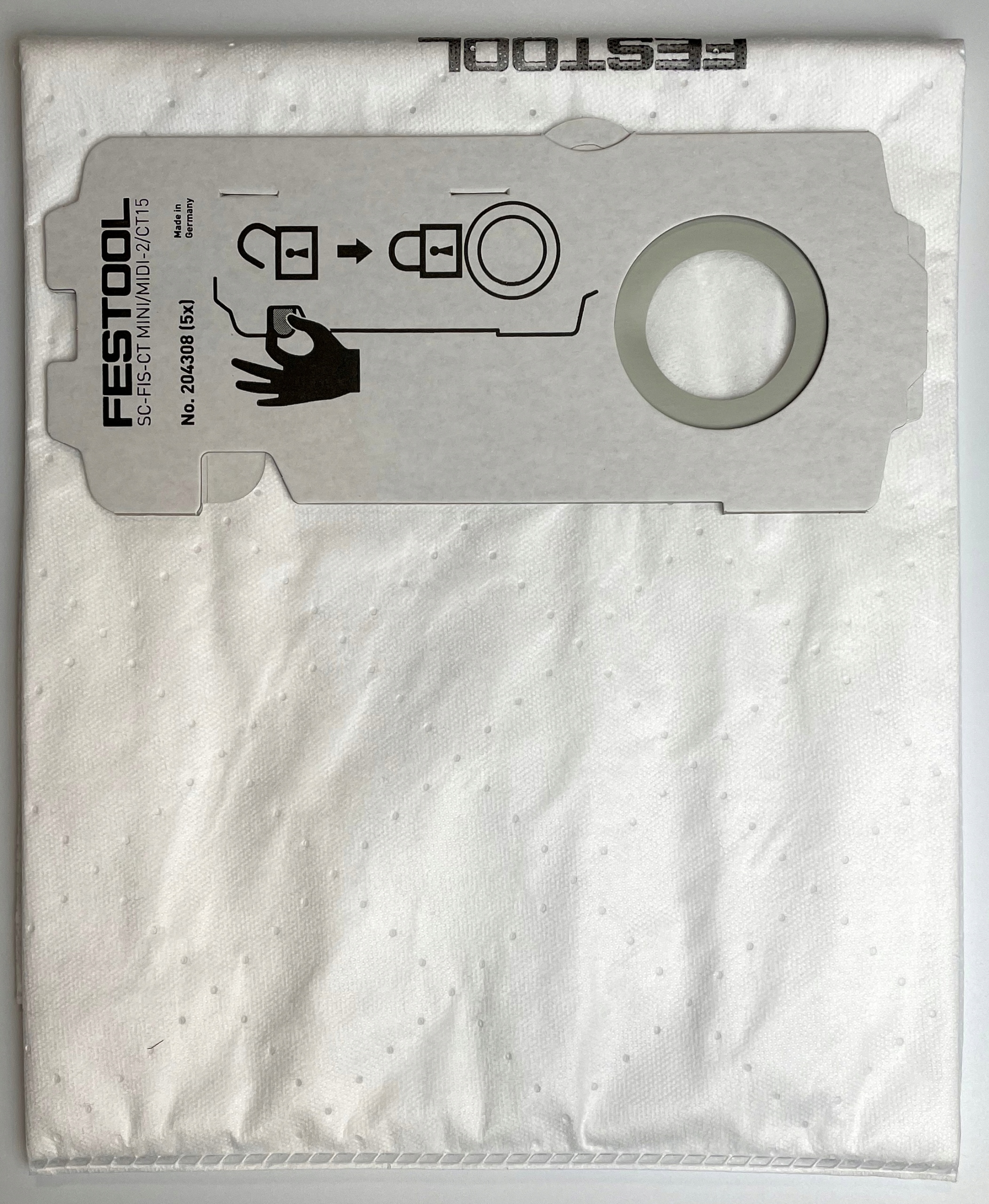 Vrecko, sáčok do vysávača - Festool Bags 204308 5 ks.