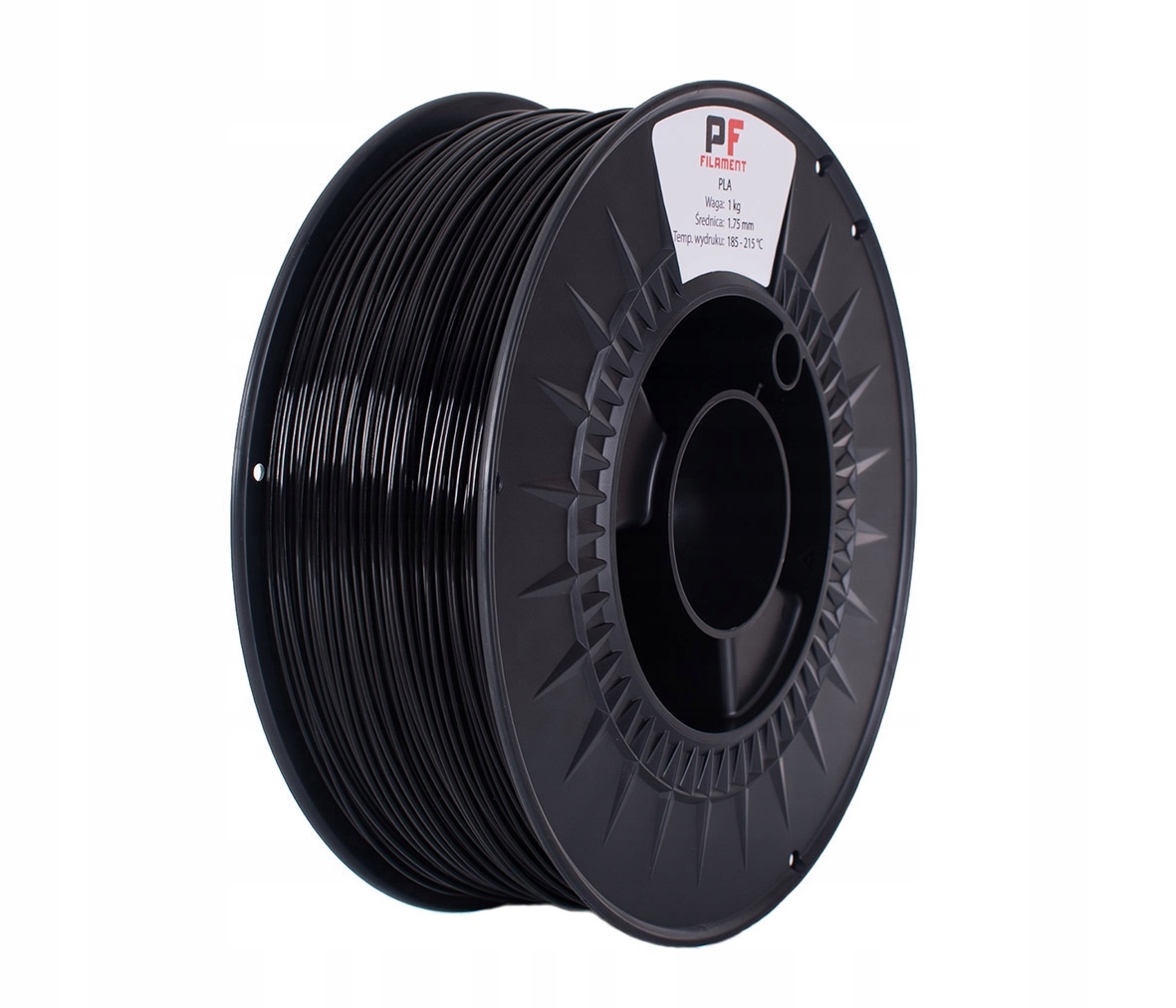PLA PF vlákno 1,75 mm 1000 g čierne