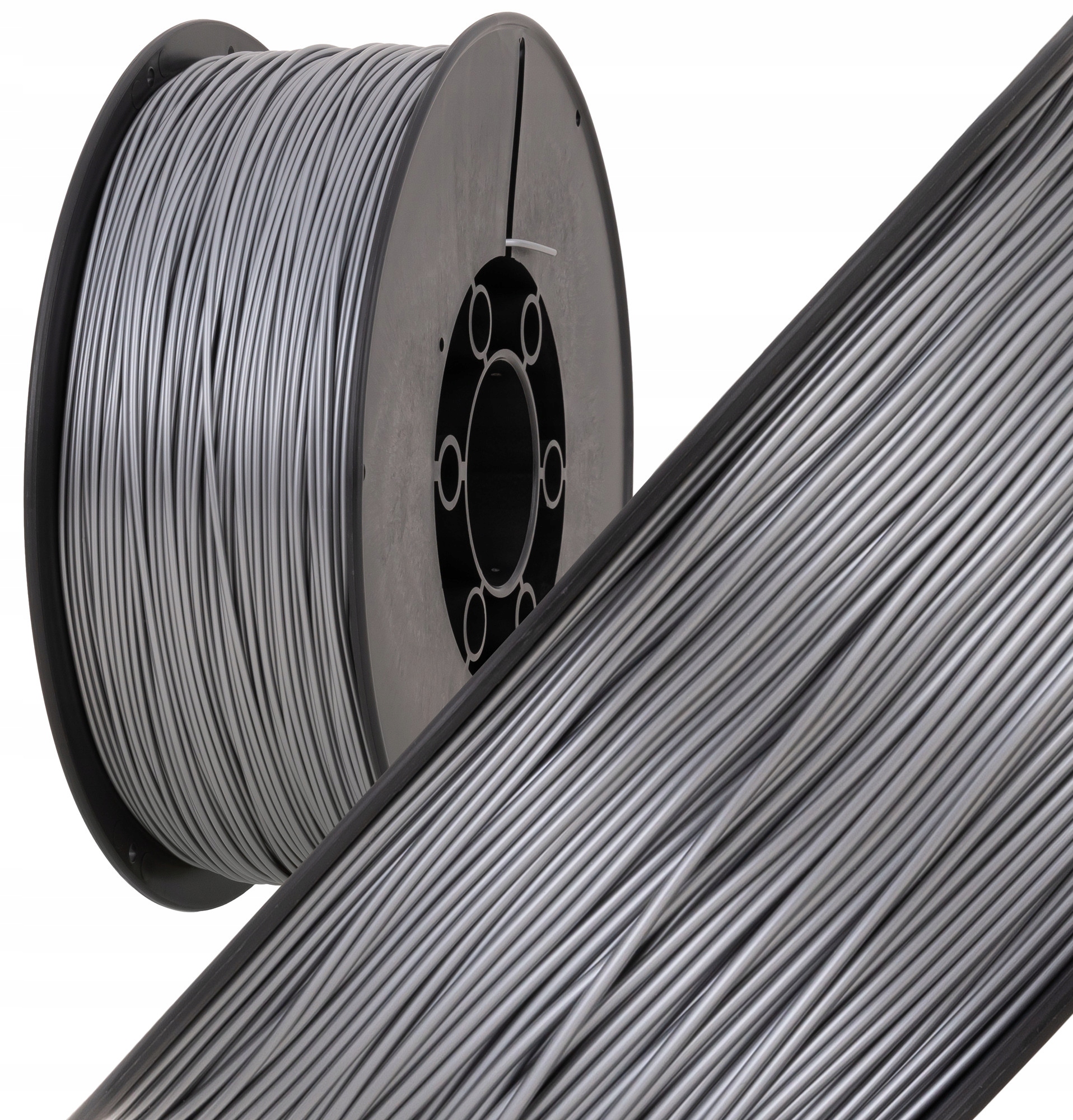 PLA Plastspaw vlákno 1,75 mm 1000 g striebro