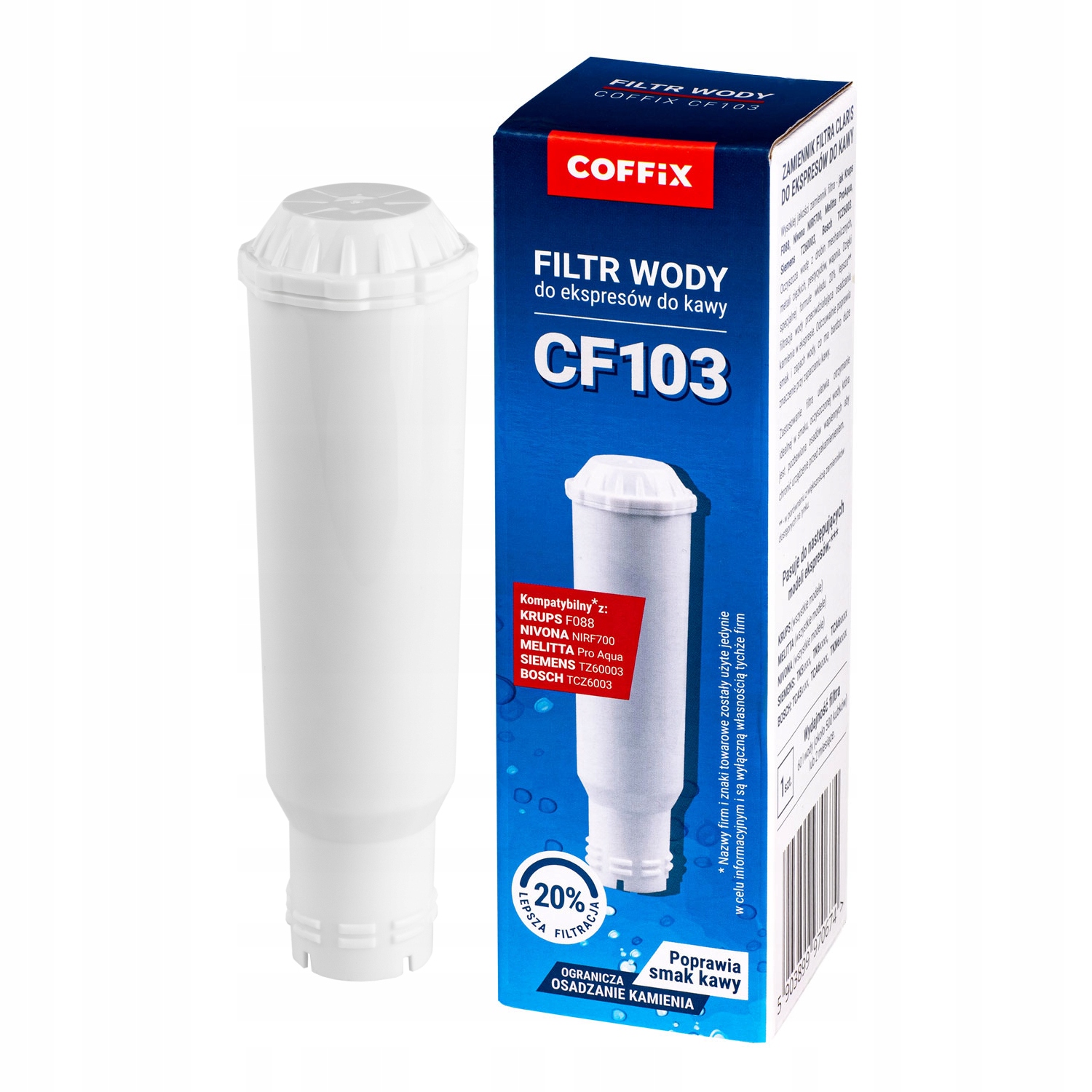 Vodný filter pre stroj na espresso CF103 CF103