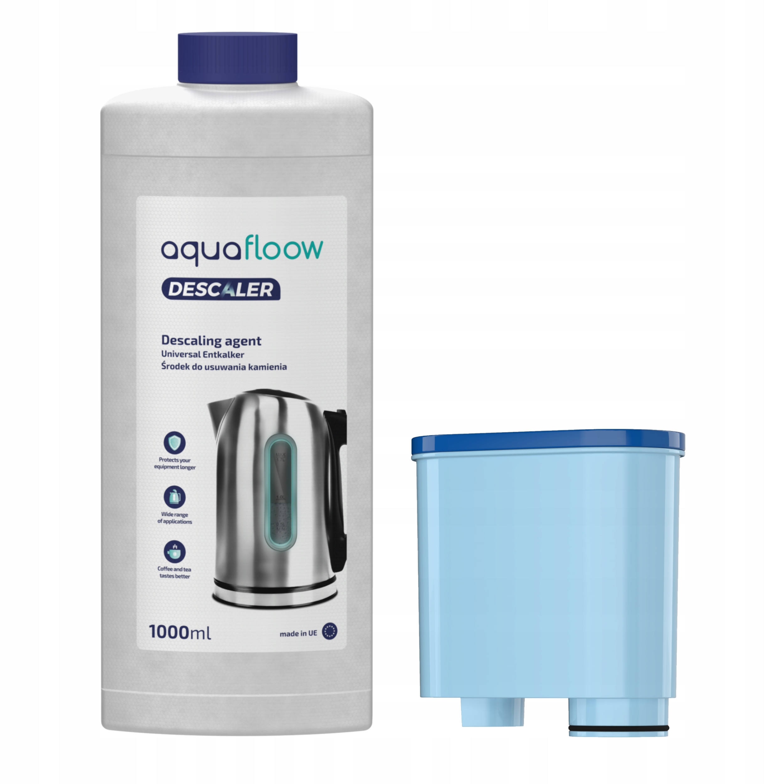 Aquafloow AF04 Blue + Aquafloow AF51 1000 ml vodný filter