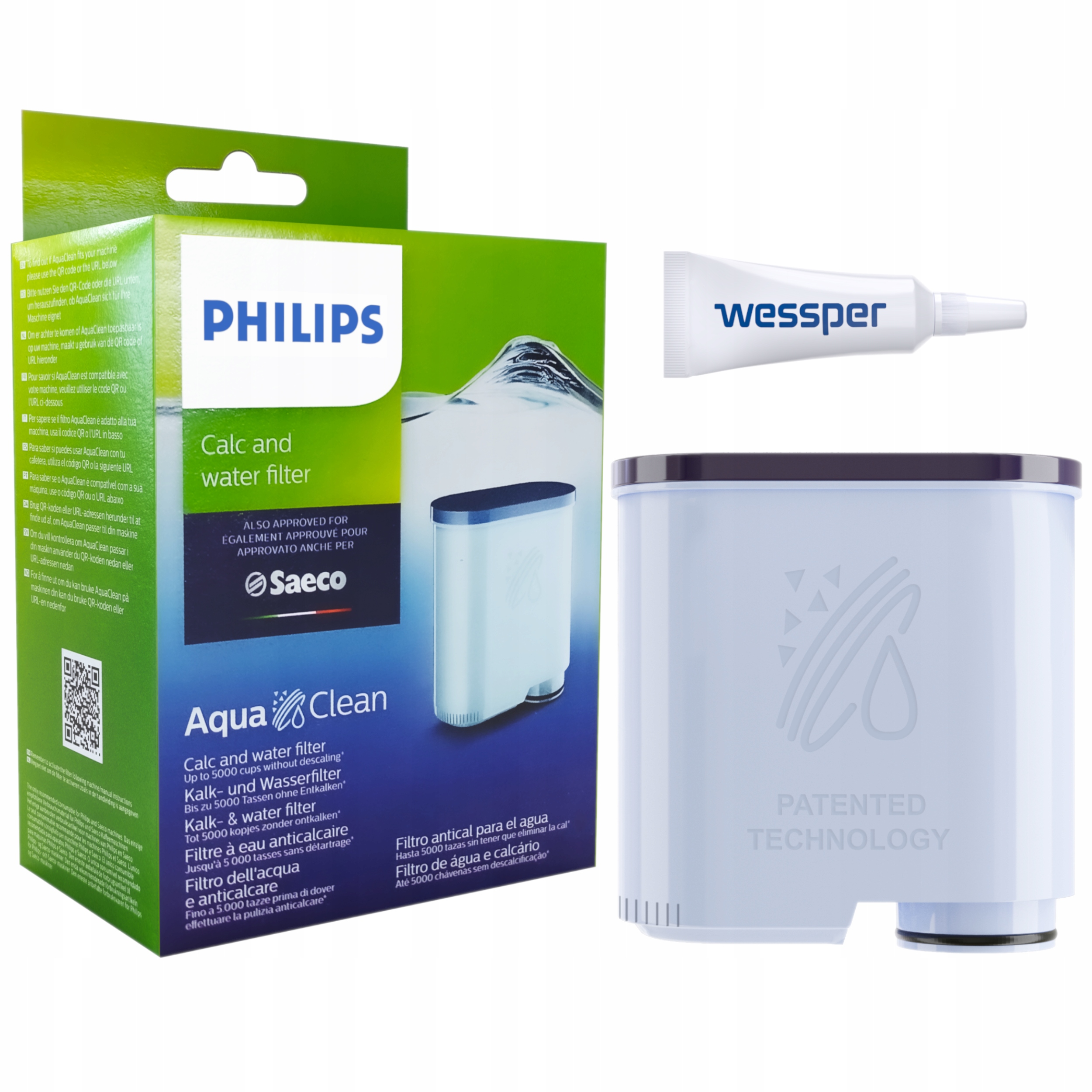 Philips CA6903/10 Vodné filtre + silikónové tuk