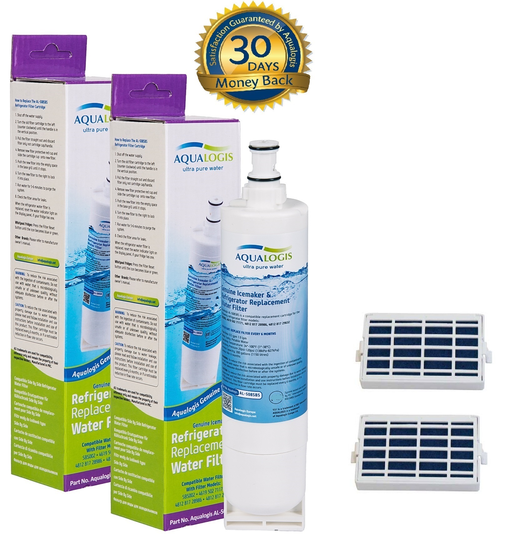 Whirlpool 481281729632 Filter a antibakteriálne 2ks