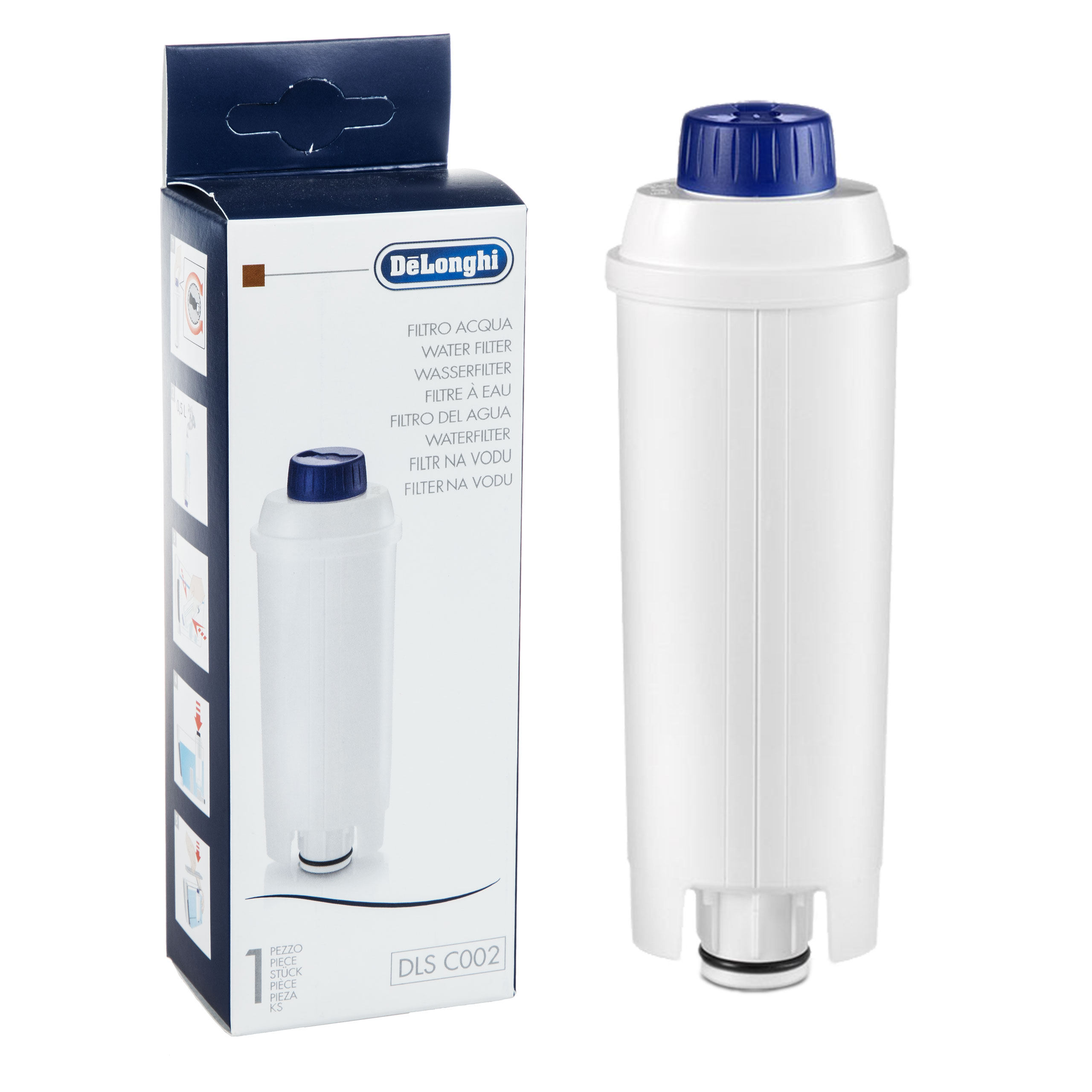 Filter vložte de'Longhi DLS C002 1 PC.