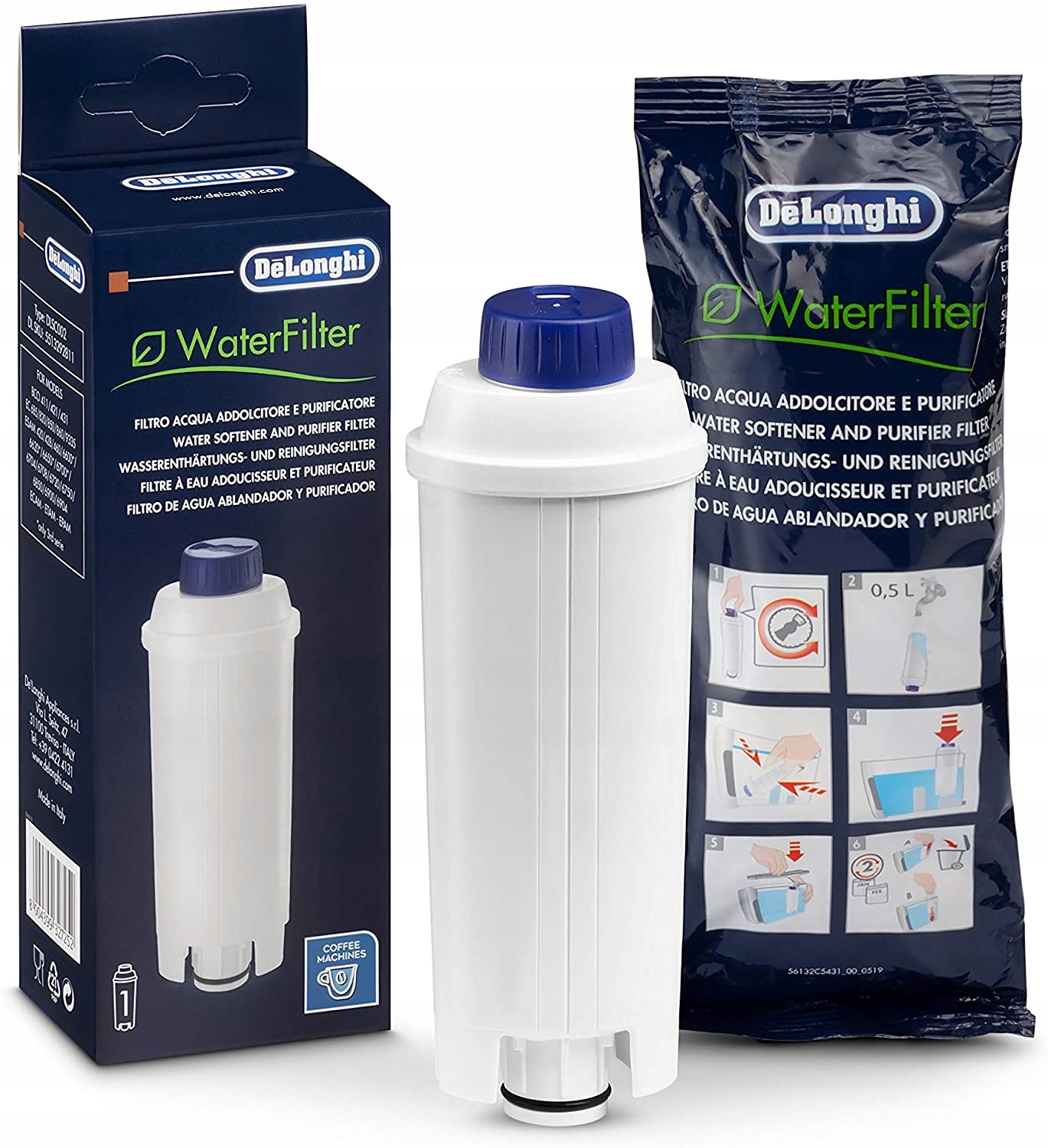 Delonghi Magnifica s ECAM 22110B Vodný filter