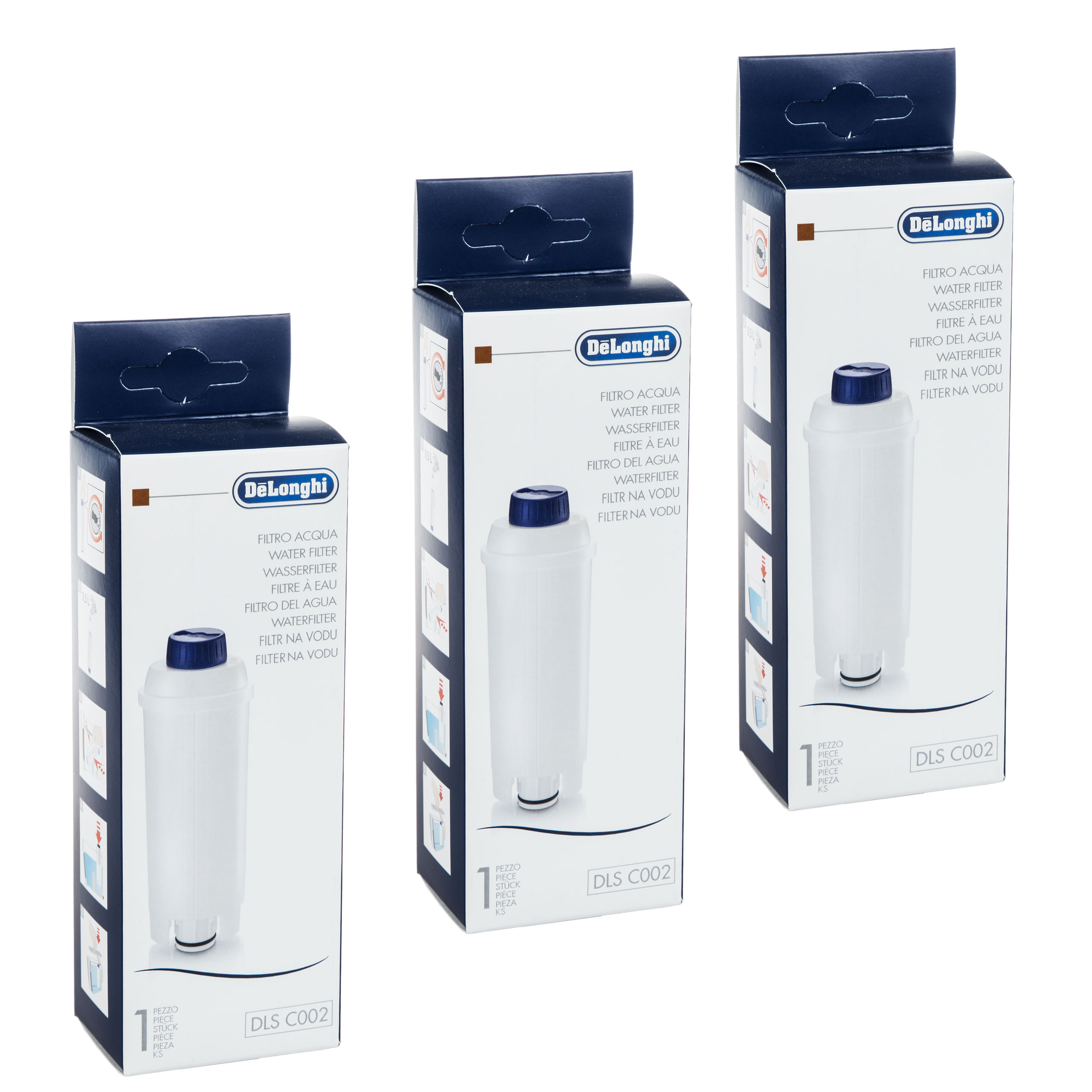Filter vložte de'Longhi DLS C002 1 PC.