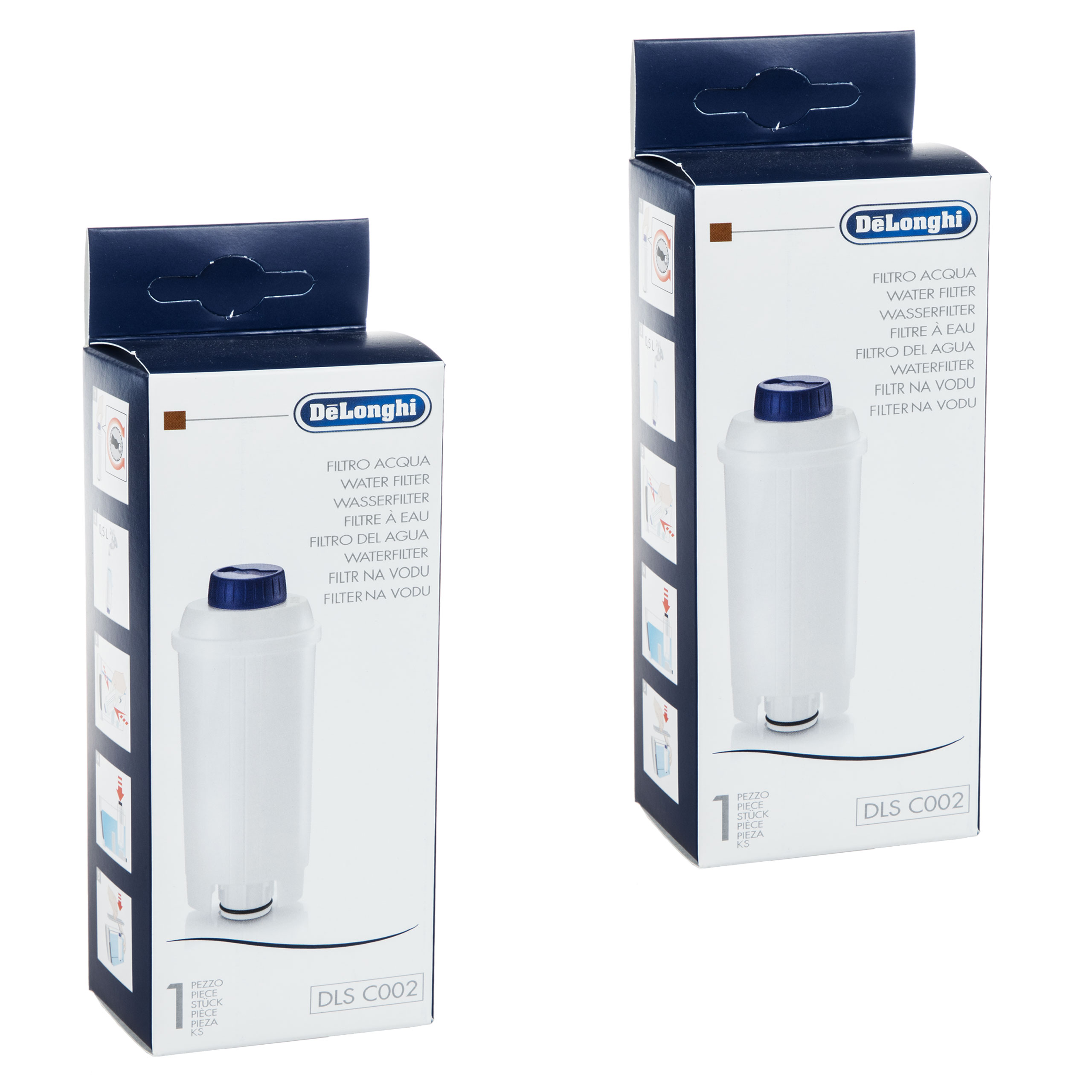 Vodný filter delonghi dls c002 originálny originálny x2