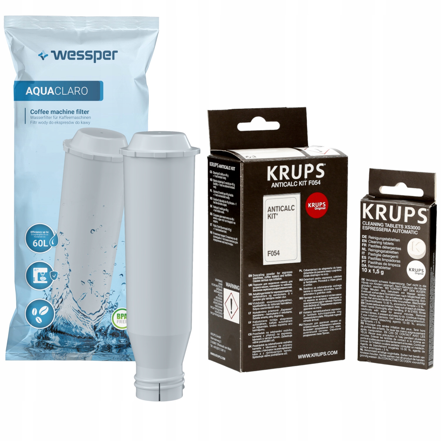 Wesper Aquaclaro Water Filter + 2 ďalšie výrobky
