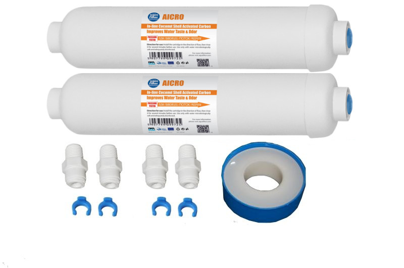 Vodný filter x 2 pre chladničku Samsung, DAEWOO, LG SIDE