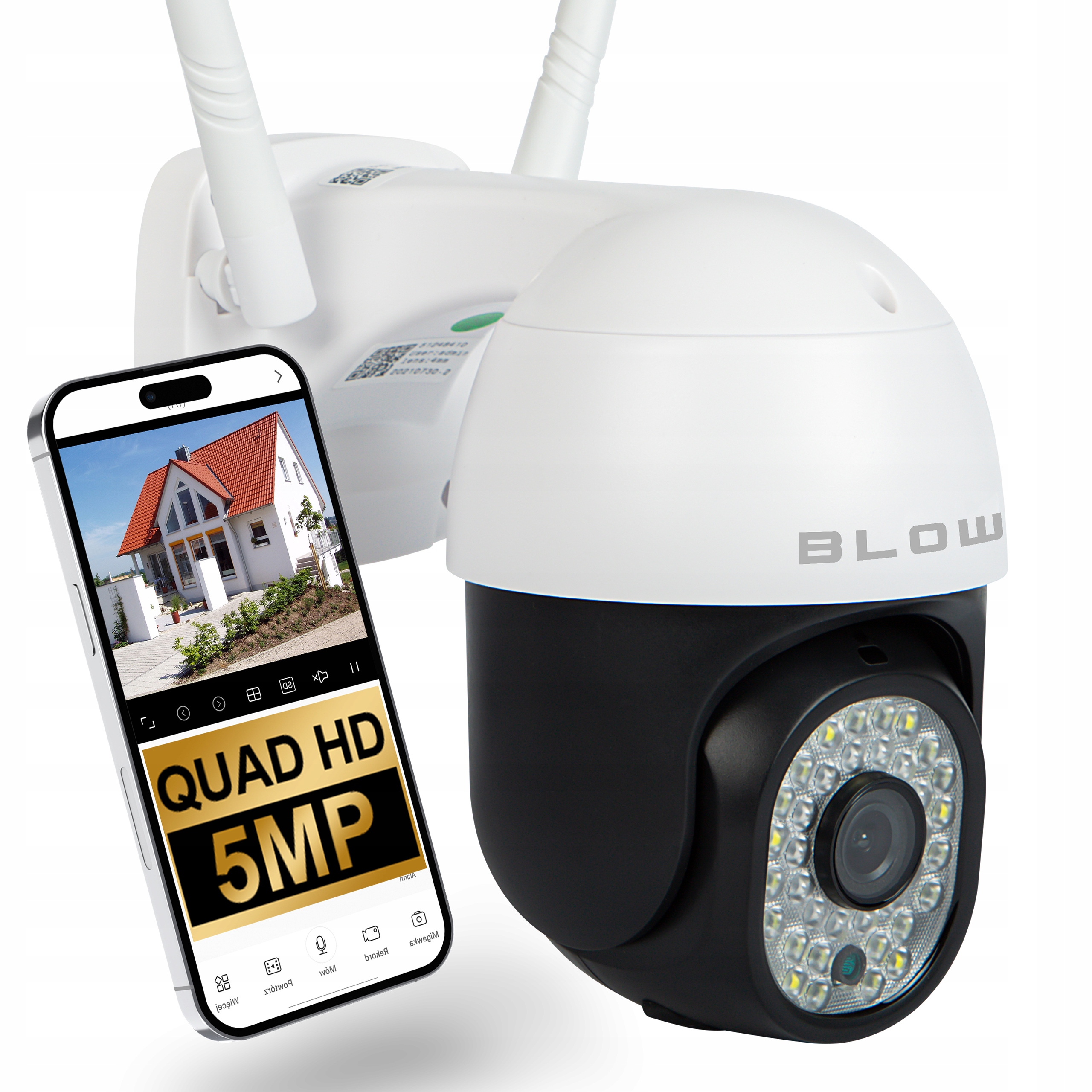 IP Blow H-335 5 Mpx dome kamera