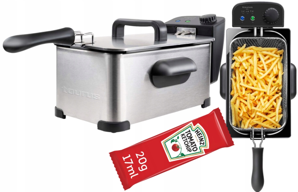 Tradičná fritéza Taurus Fritéza 2000 W 3 l