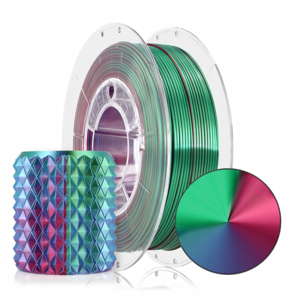 PLA Rosa 3d filament 1,75 mm 300 g, viacfarebný