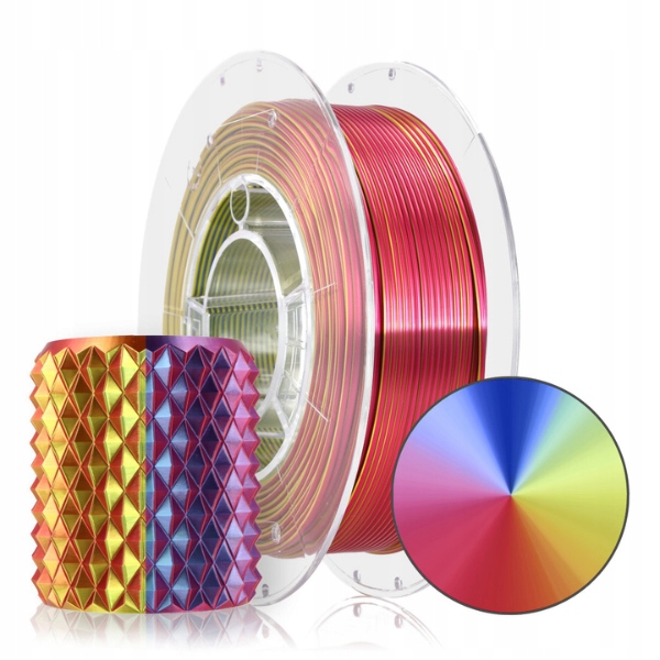 PLA Rosa 3d filament 1,75 mm 300 g modrý