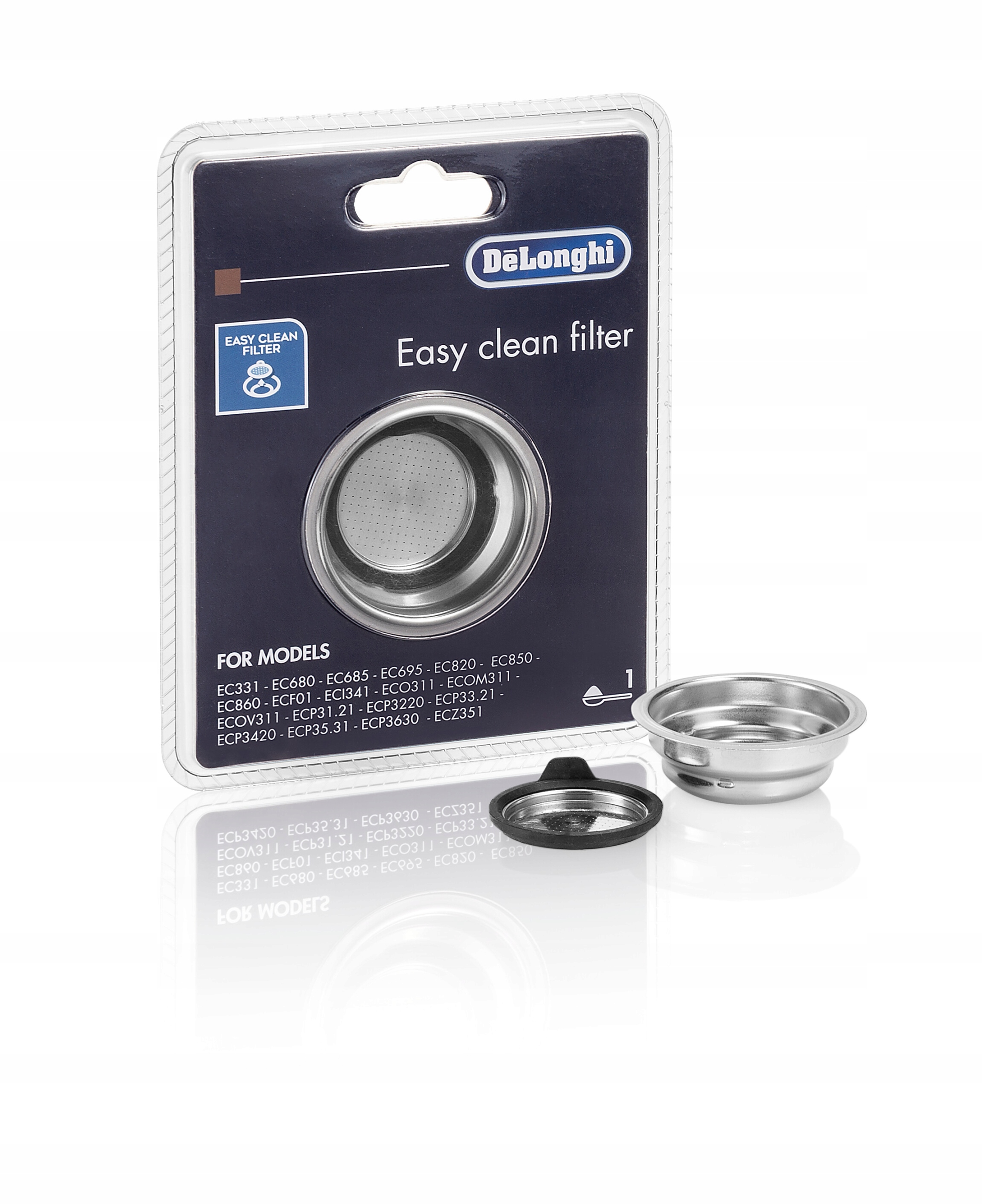 Jednoduchý kávový filter pre espresso kávovar DeLonghi DLSC400 5513280991