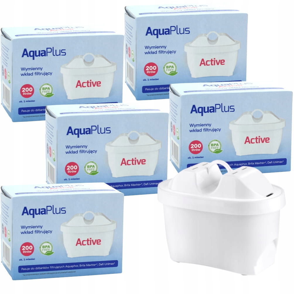 Filtračná vložka Aquaphor Aquaplus Active 5 ks.