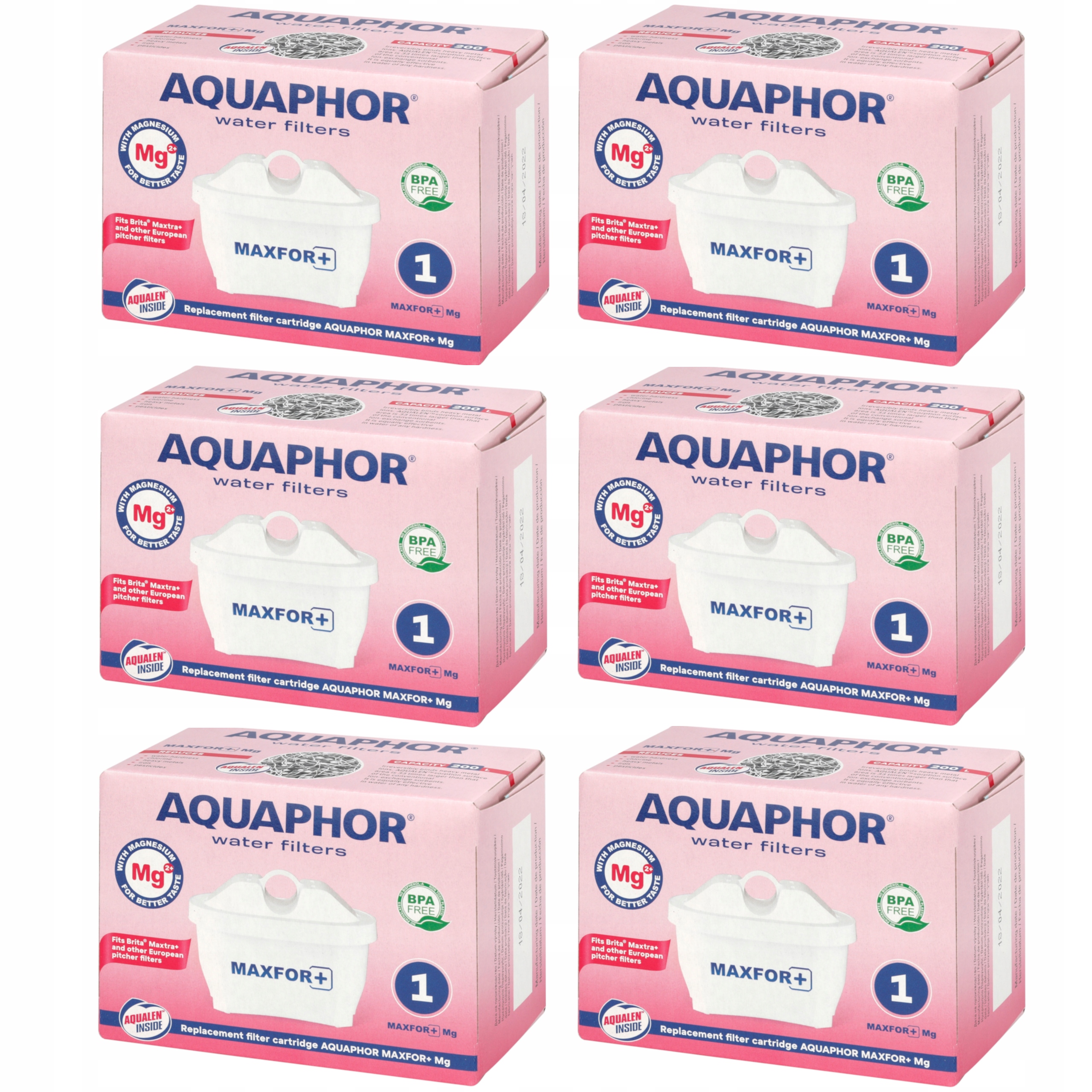 Filtračná vložka do kanvičky Aquaphor Maxfor+ Mg 1 ks.